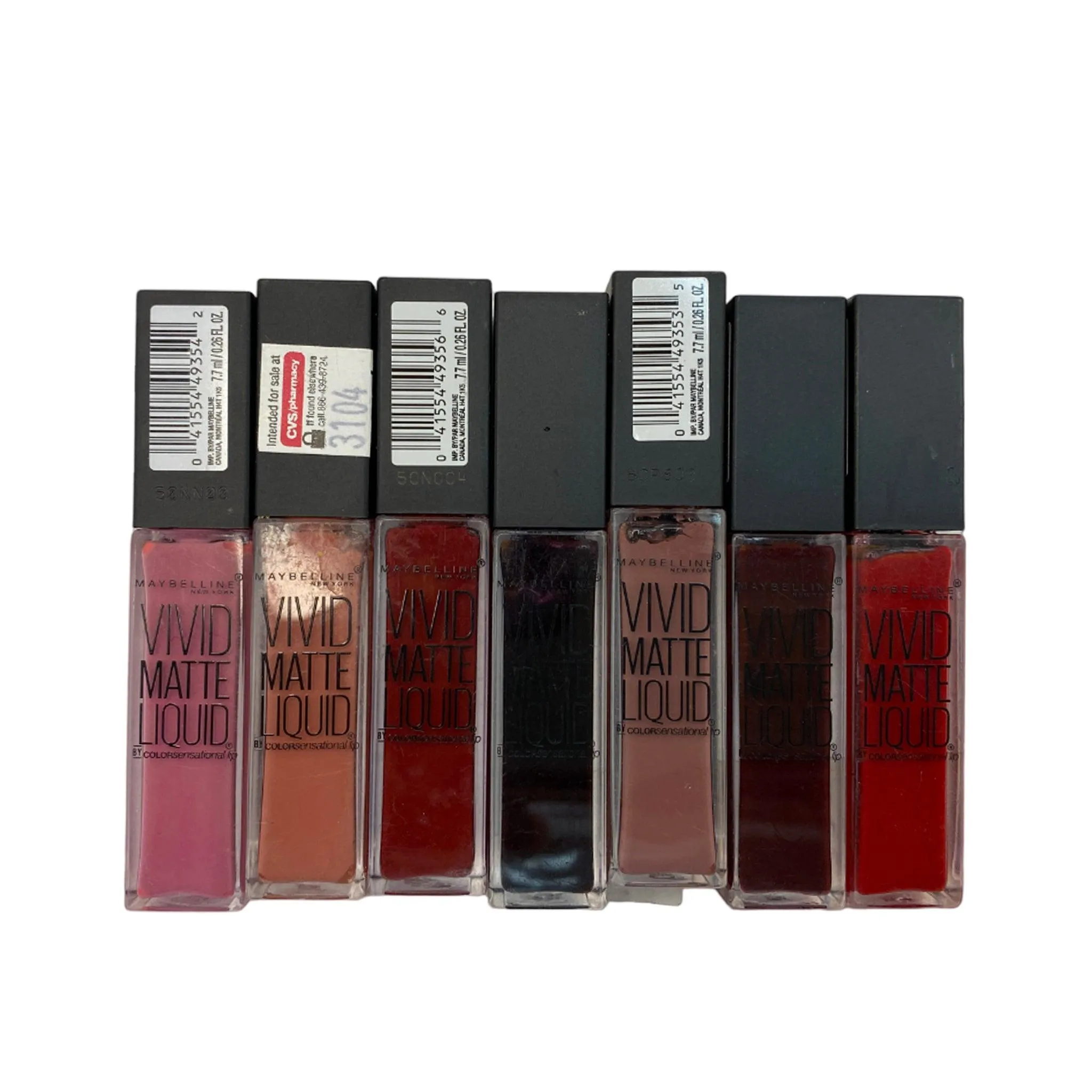 Maybelline Vivid Matte Liquid by Color Sensational Lip (50 Pcs Box)