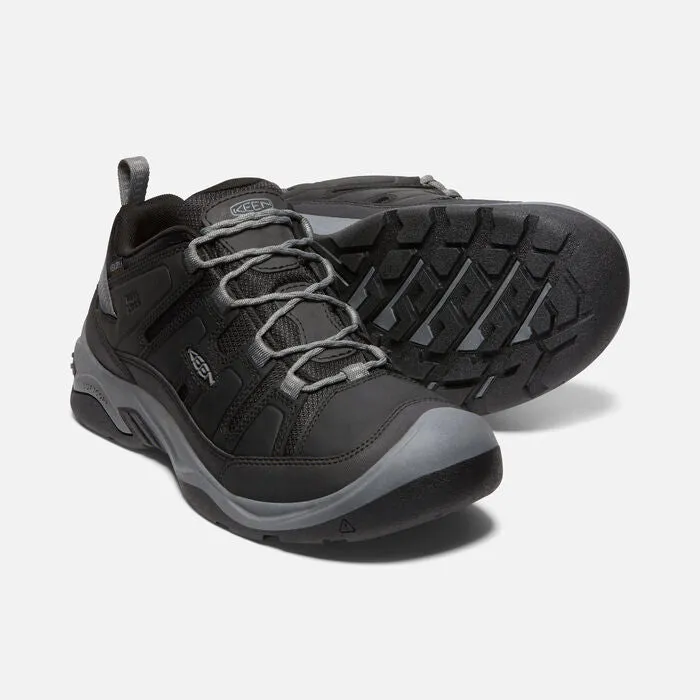 Men's Circadia Waterproof Black Steel Grey