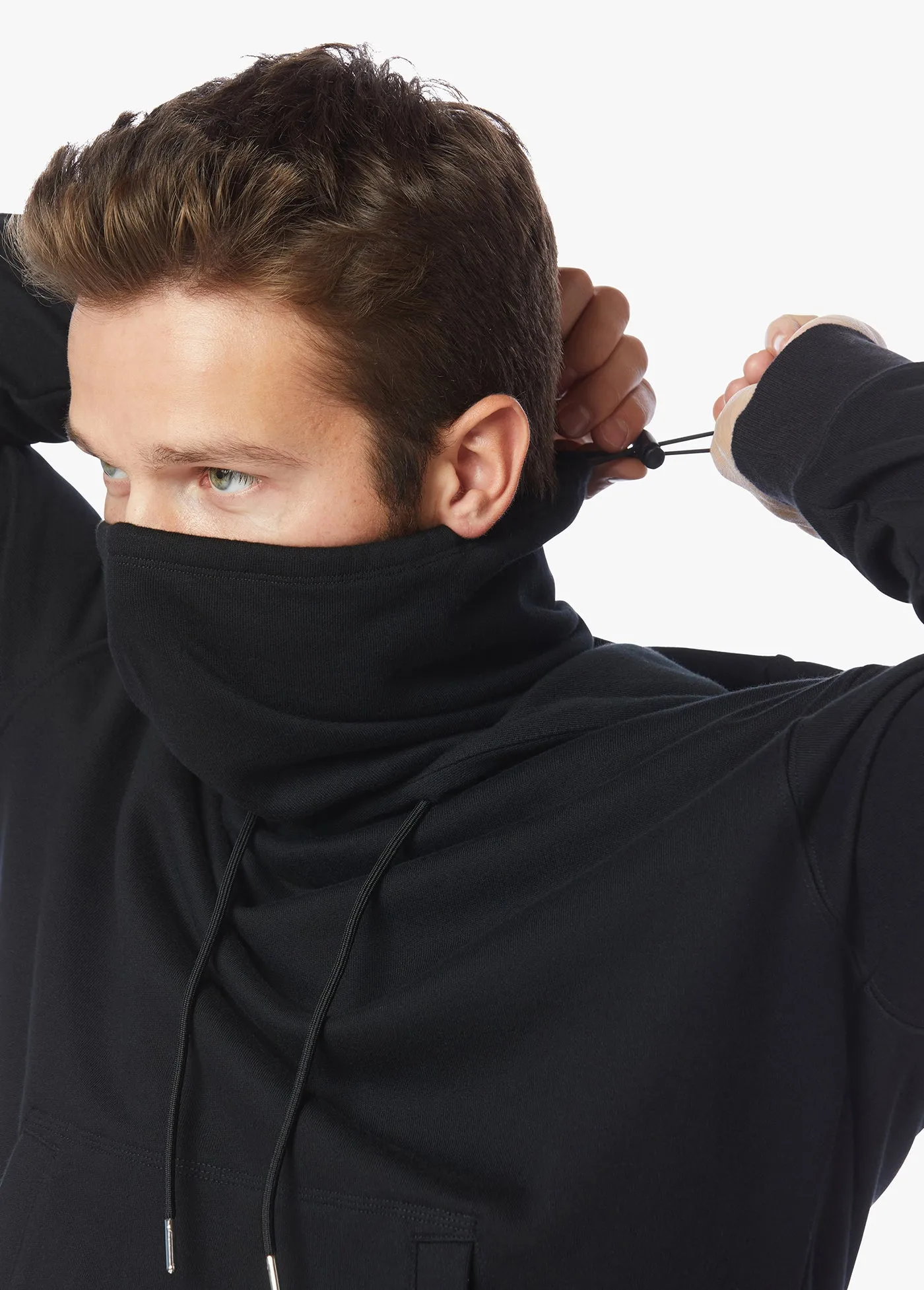 MENS MASK HOODIE