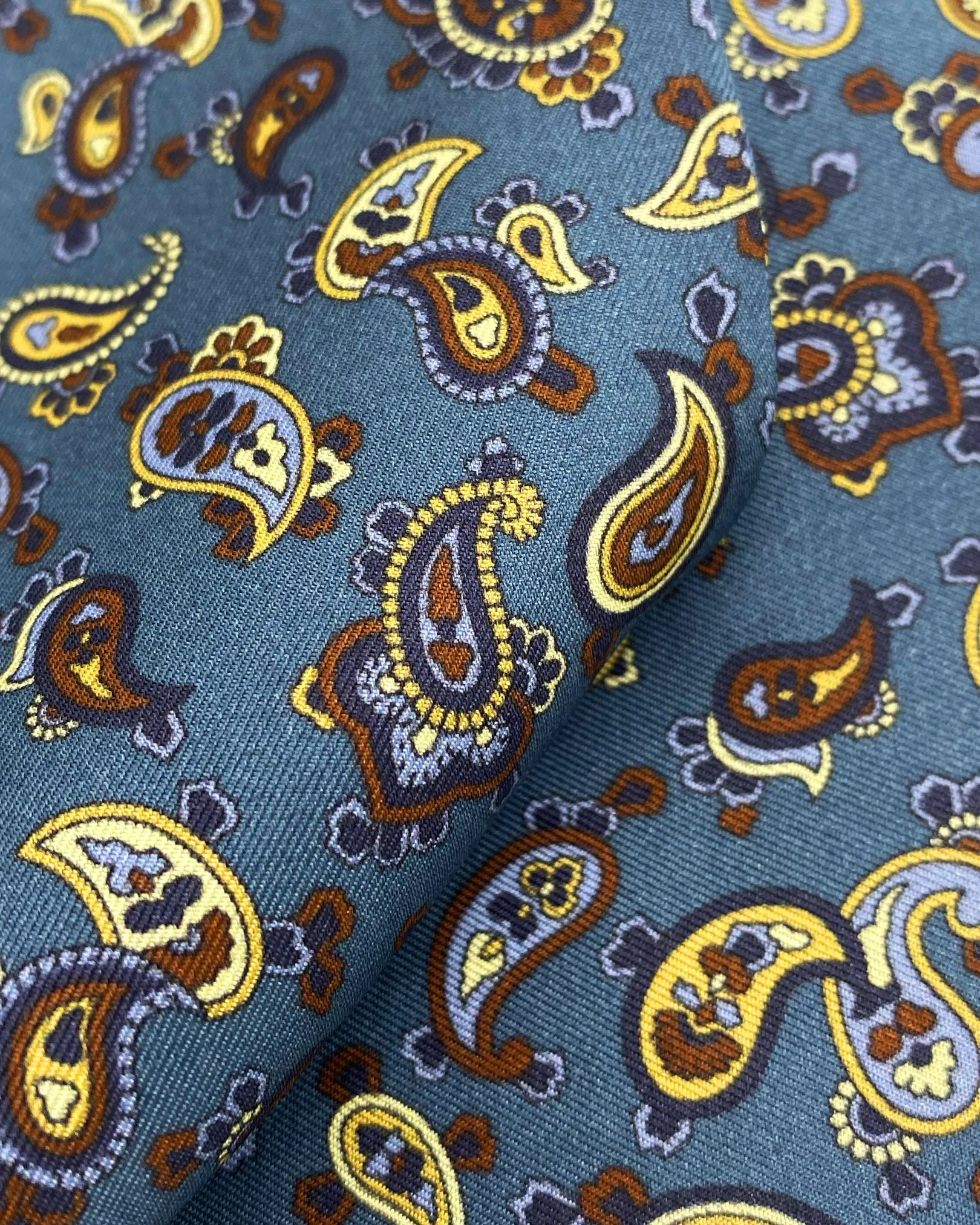 Men's Paisley Scarf - The Banff