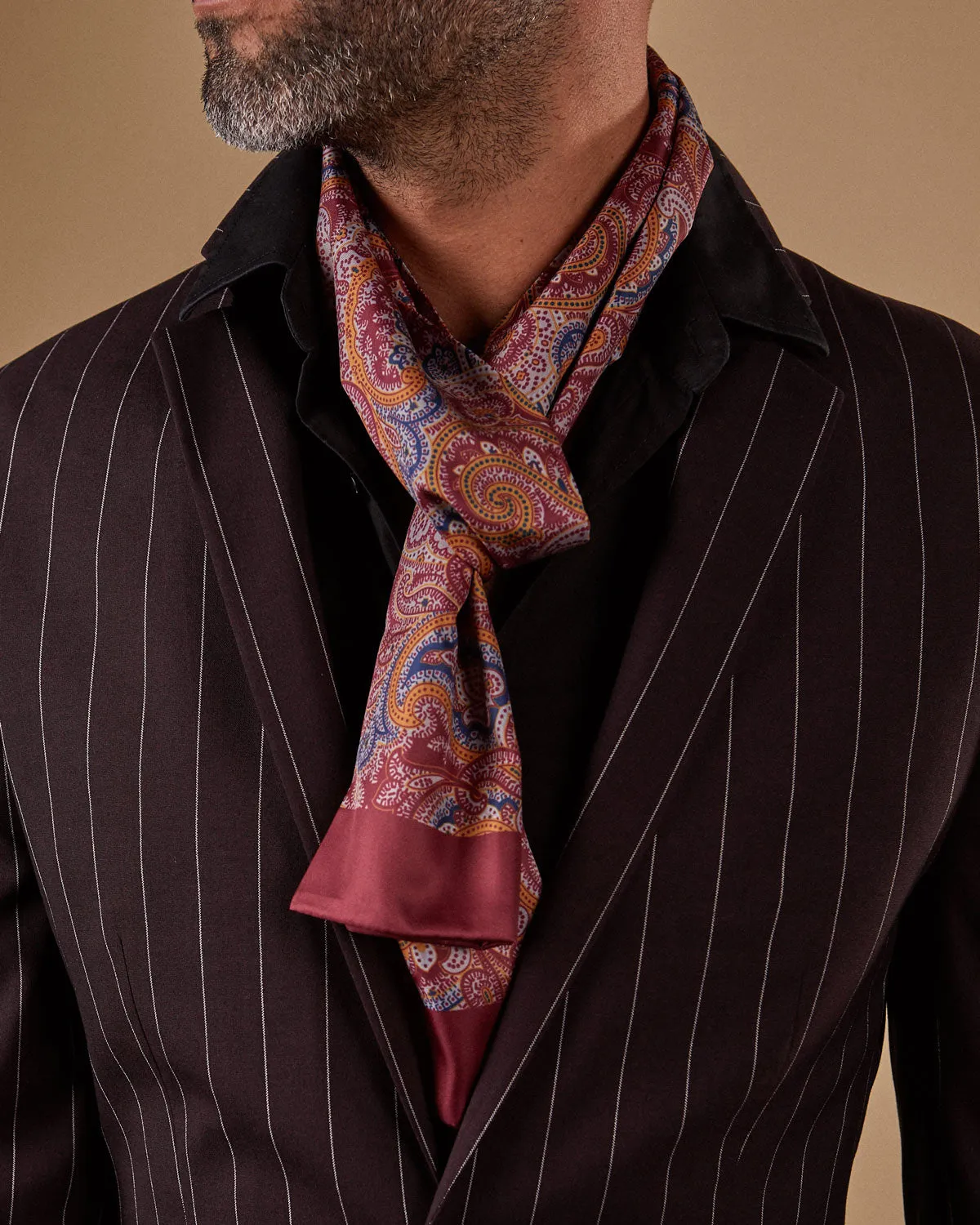 Men's Paisley Scarf - The Fanelli