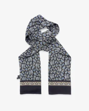 Men's Silk Paisley Scarf - The Dylan