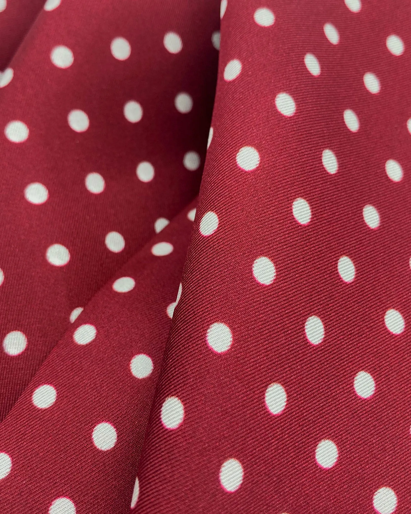 Men's Silk Polka Dot Scarf - The Sapporo