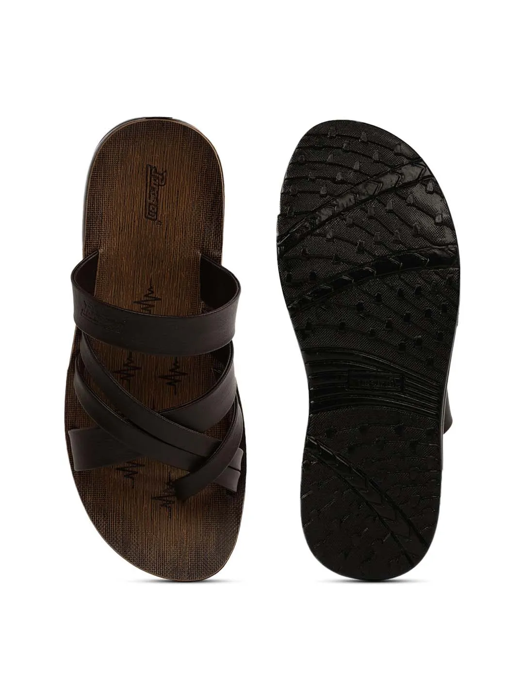 Men's Vertex Dark Brown Sandal