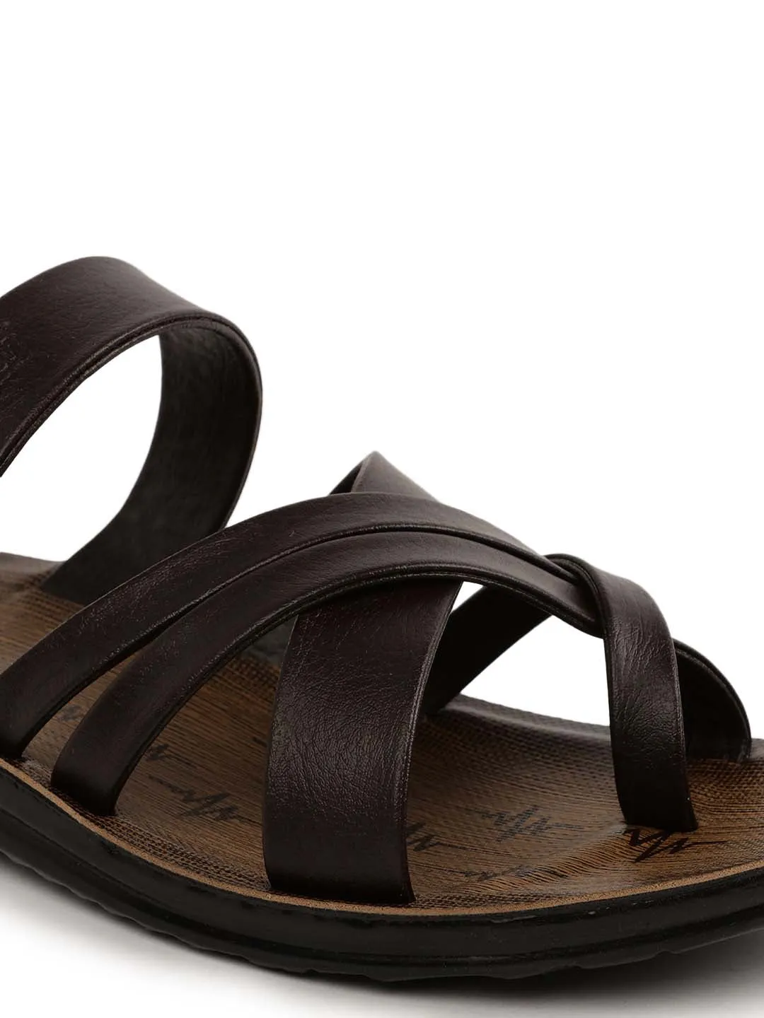 Men's Vertex Dark Brown Sandal