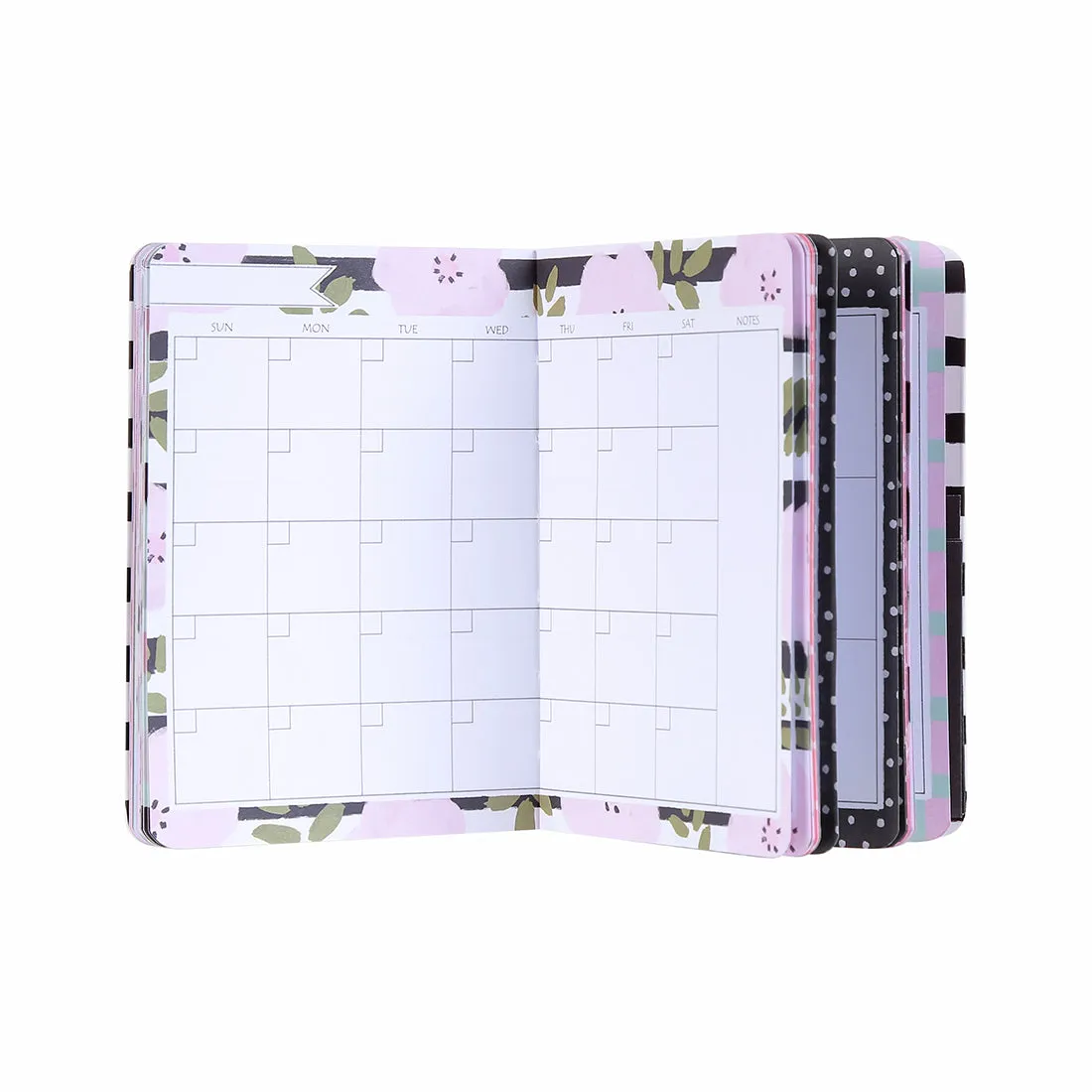 MINISO Floral Series-MINI BLOSSOM Hardcover Memo Book