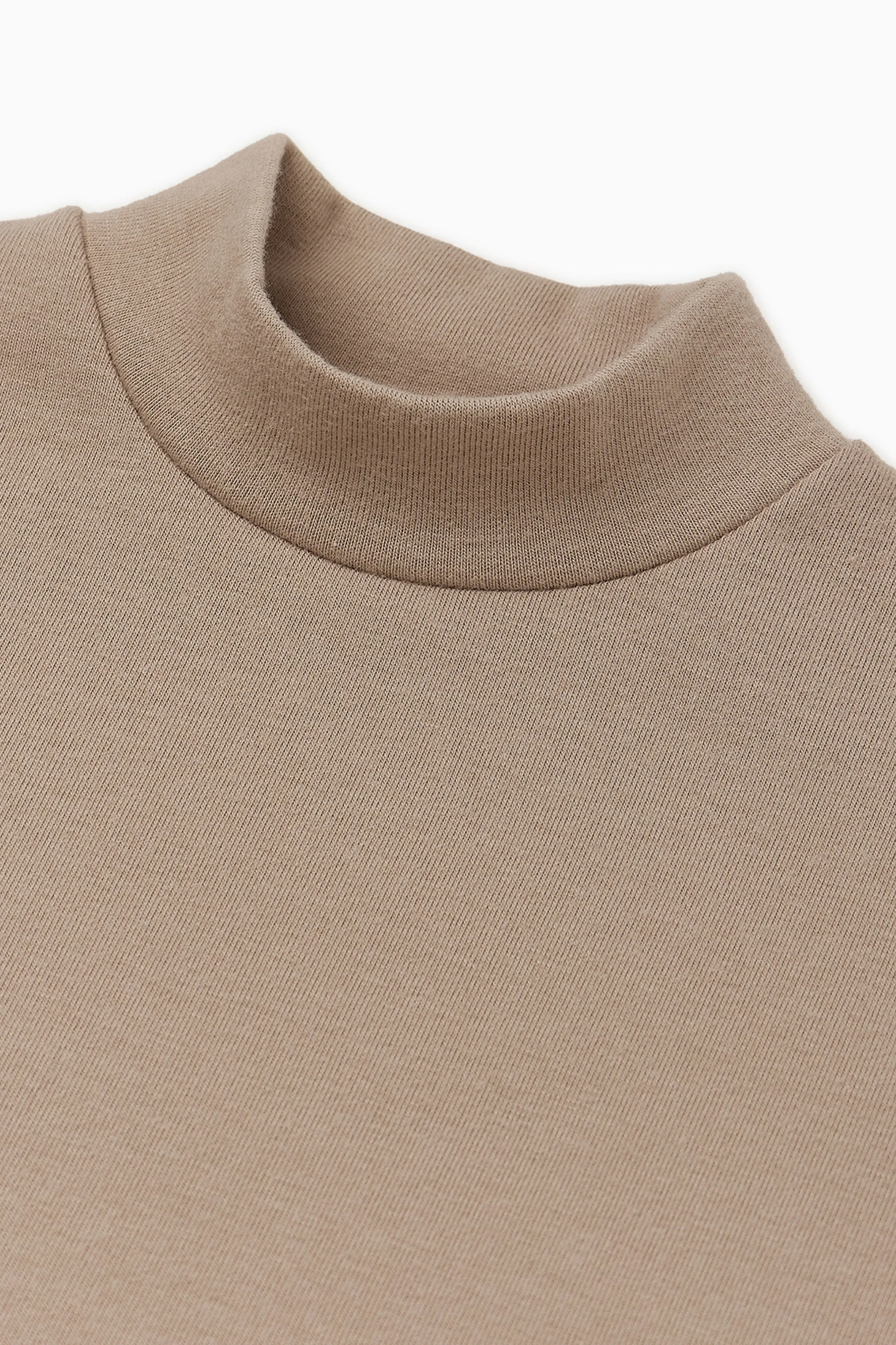 Modal Mock Neck T-shirt (1-6Y)