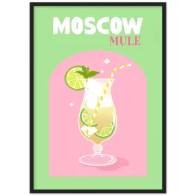 Moscow Mule Retro Wall Art