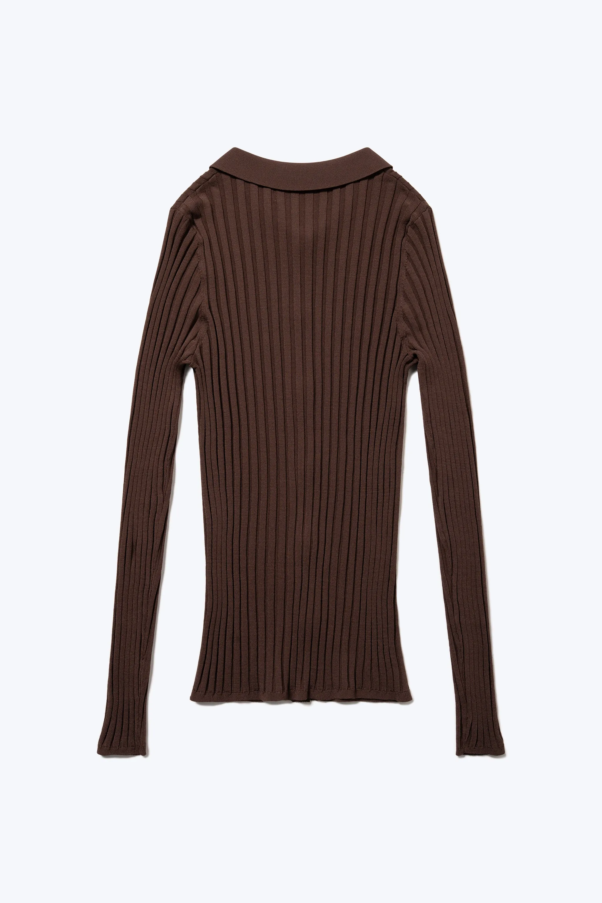 Notion Rib Shirt Chocolate