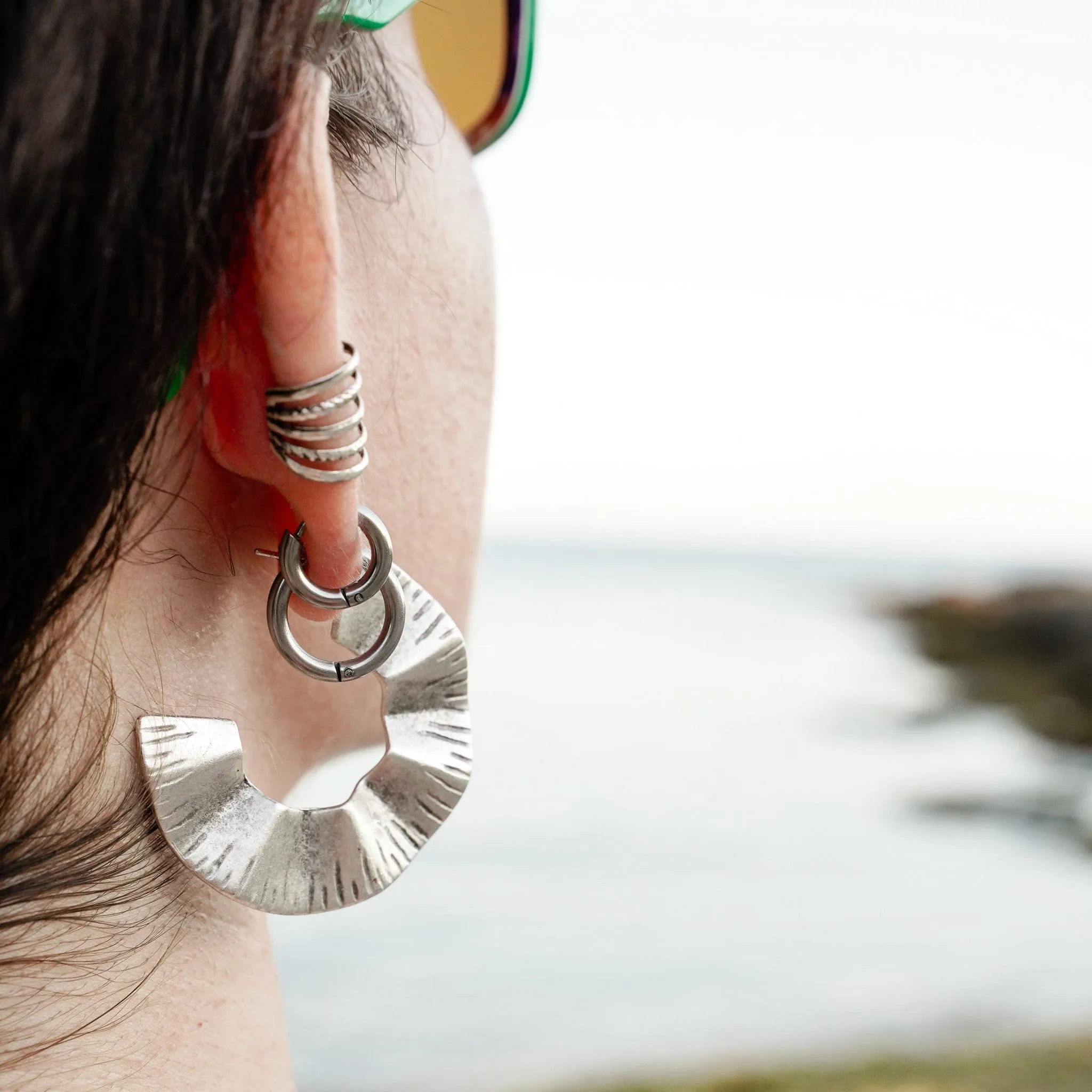 Oceanic Orbit Ear Cuff