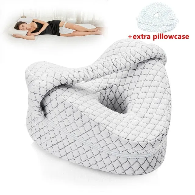 Orthopedic Heart-Shaped Leg Knee Support Sleeping Pillow