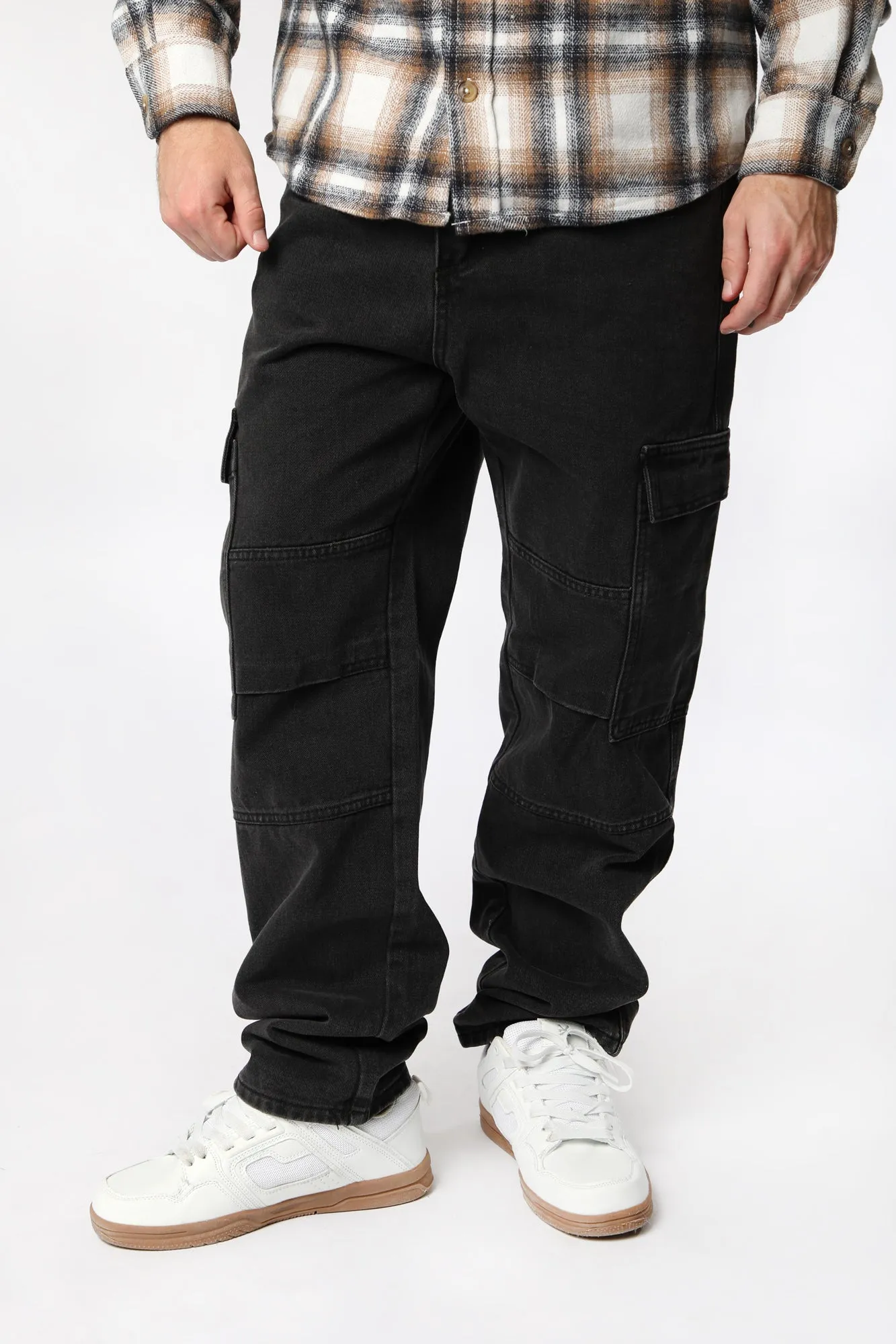 Pantalon Cargo Coupe Ample West49 Homme