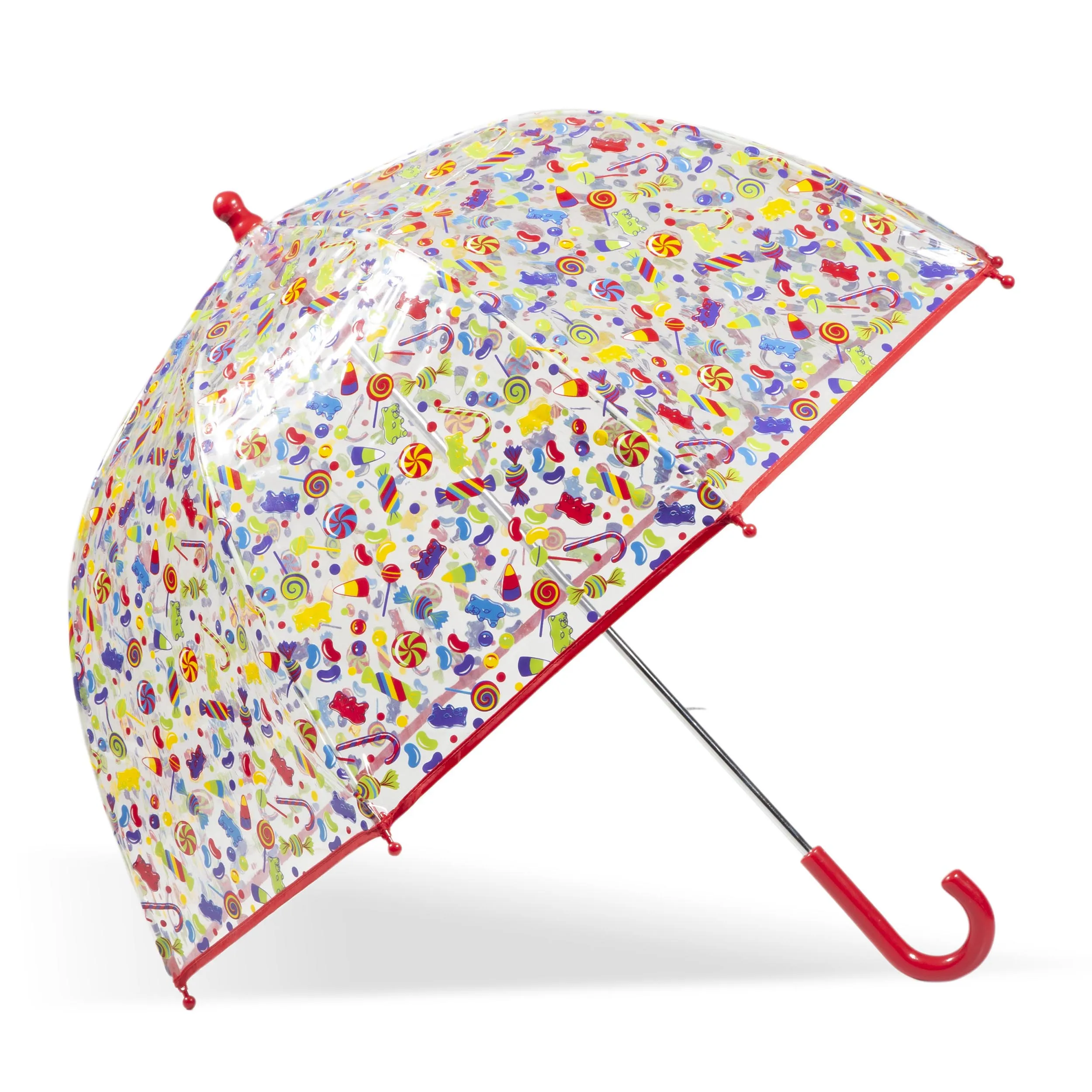 Parapluie transparent enfant PVC/Bonbon