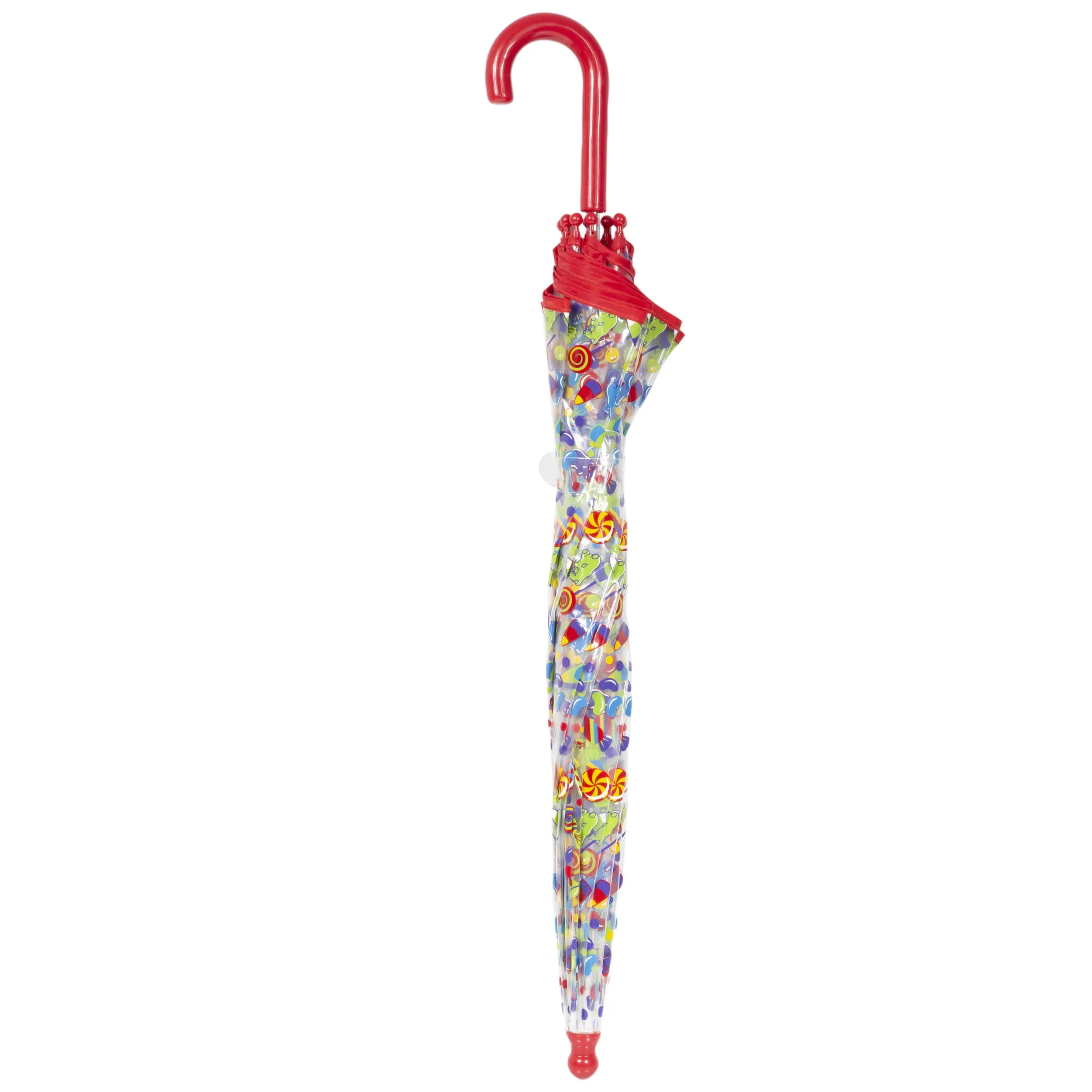 Parapluie transparent enfant PVC/Bonbon