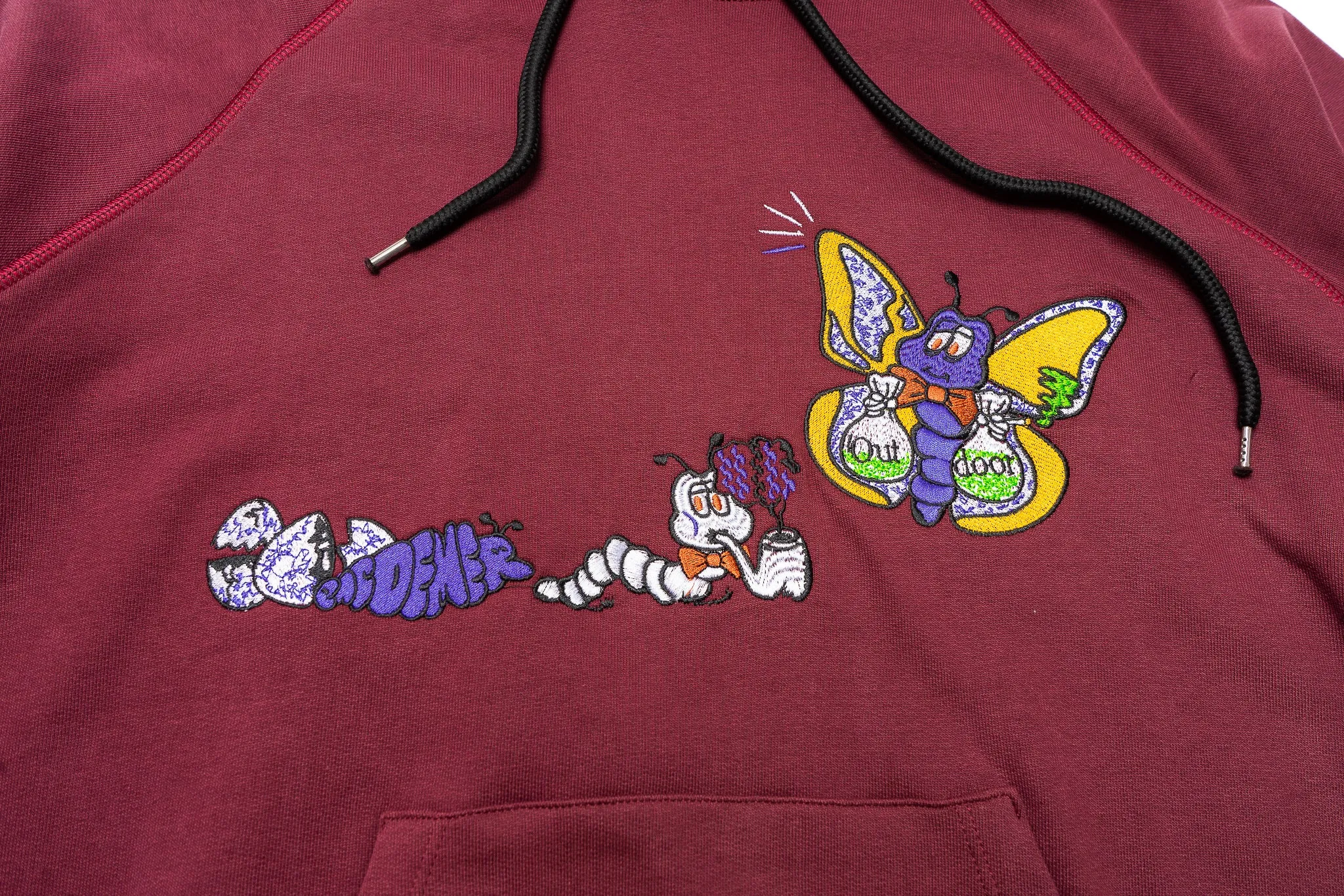 Pas de Mer Metamorphosis Hoodie "Burgundy"