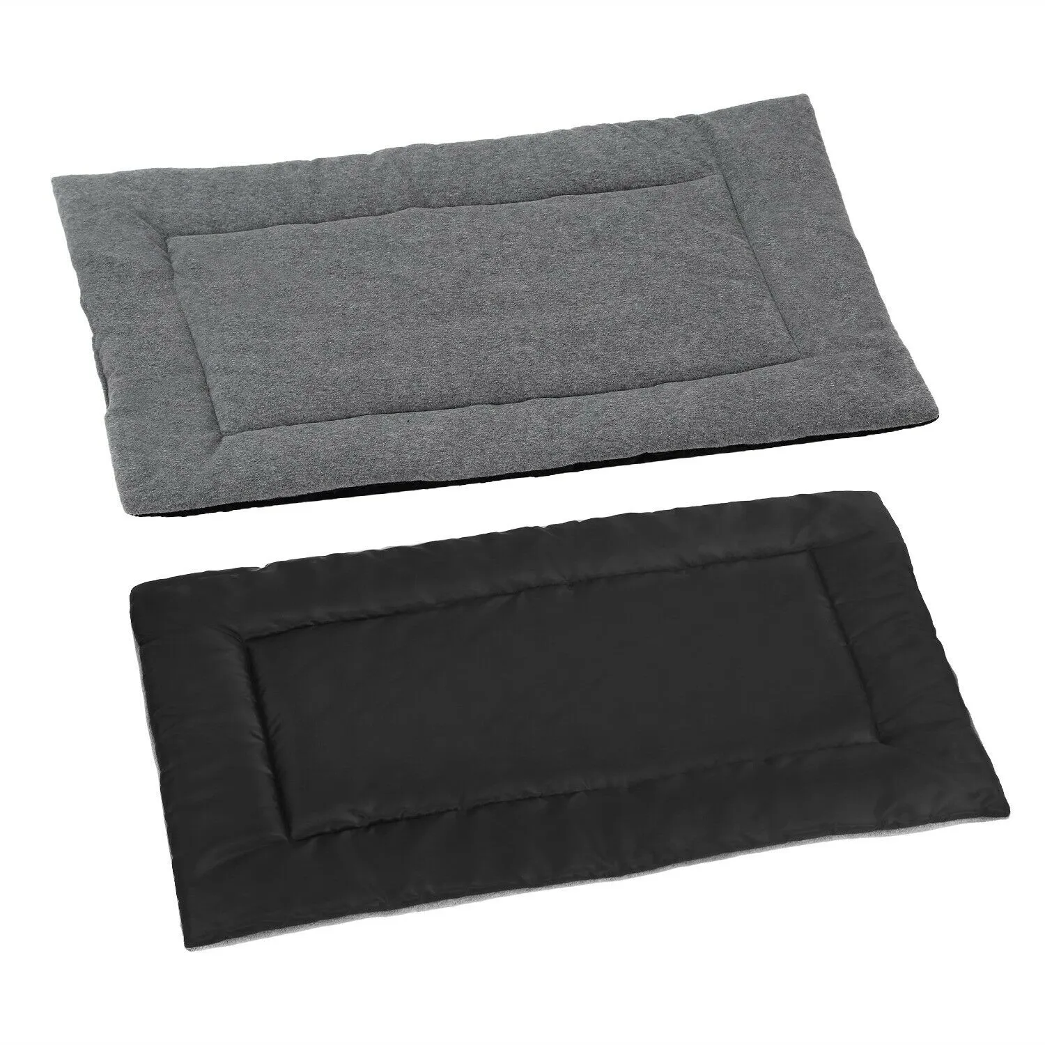 PETLAVISH™ Reversible Calming Mat Dog/Cat Bed - Breathable Cool   Warm Polar Fleece