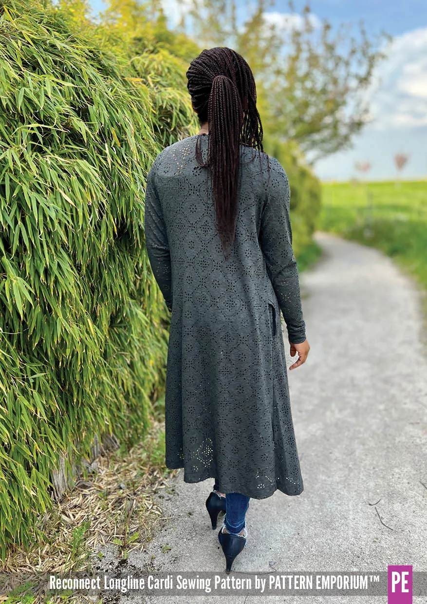 Reconnect | Longline Cardi Sewing Pattern