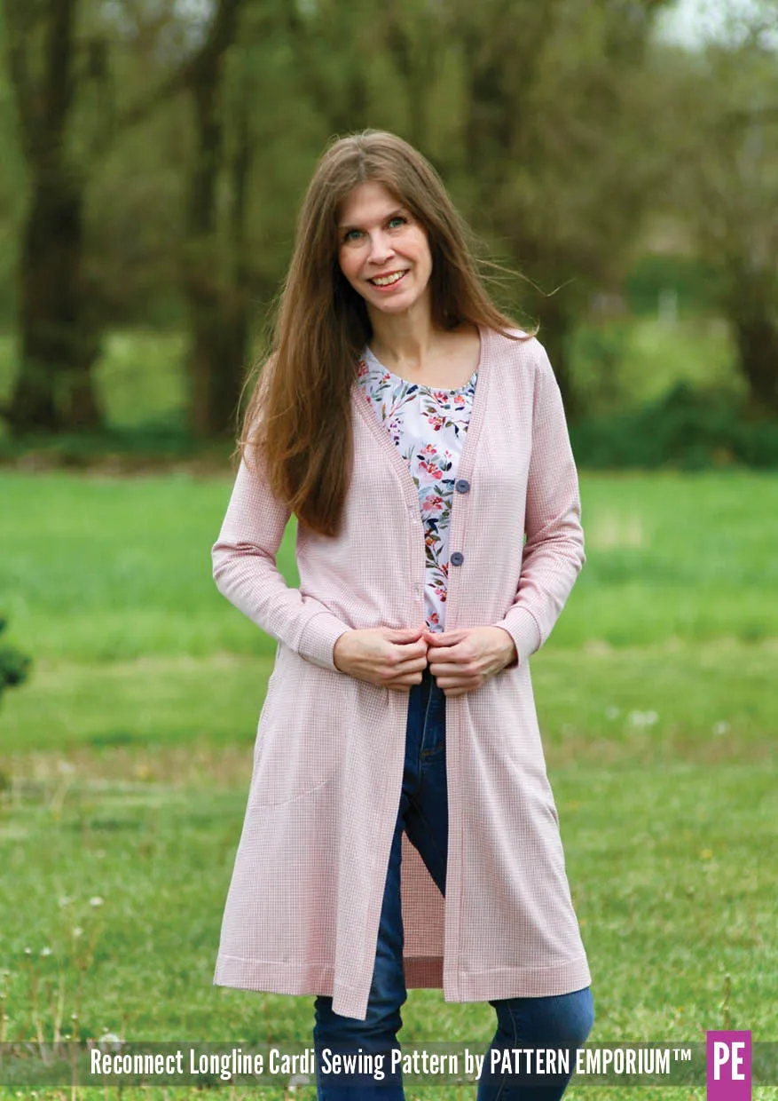 Reconnect | Longline Cardi Sewing Pattern