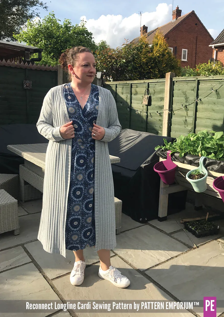 Reconnect | Longline Cardi Sewing Pattern