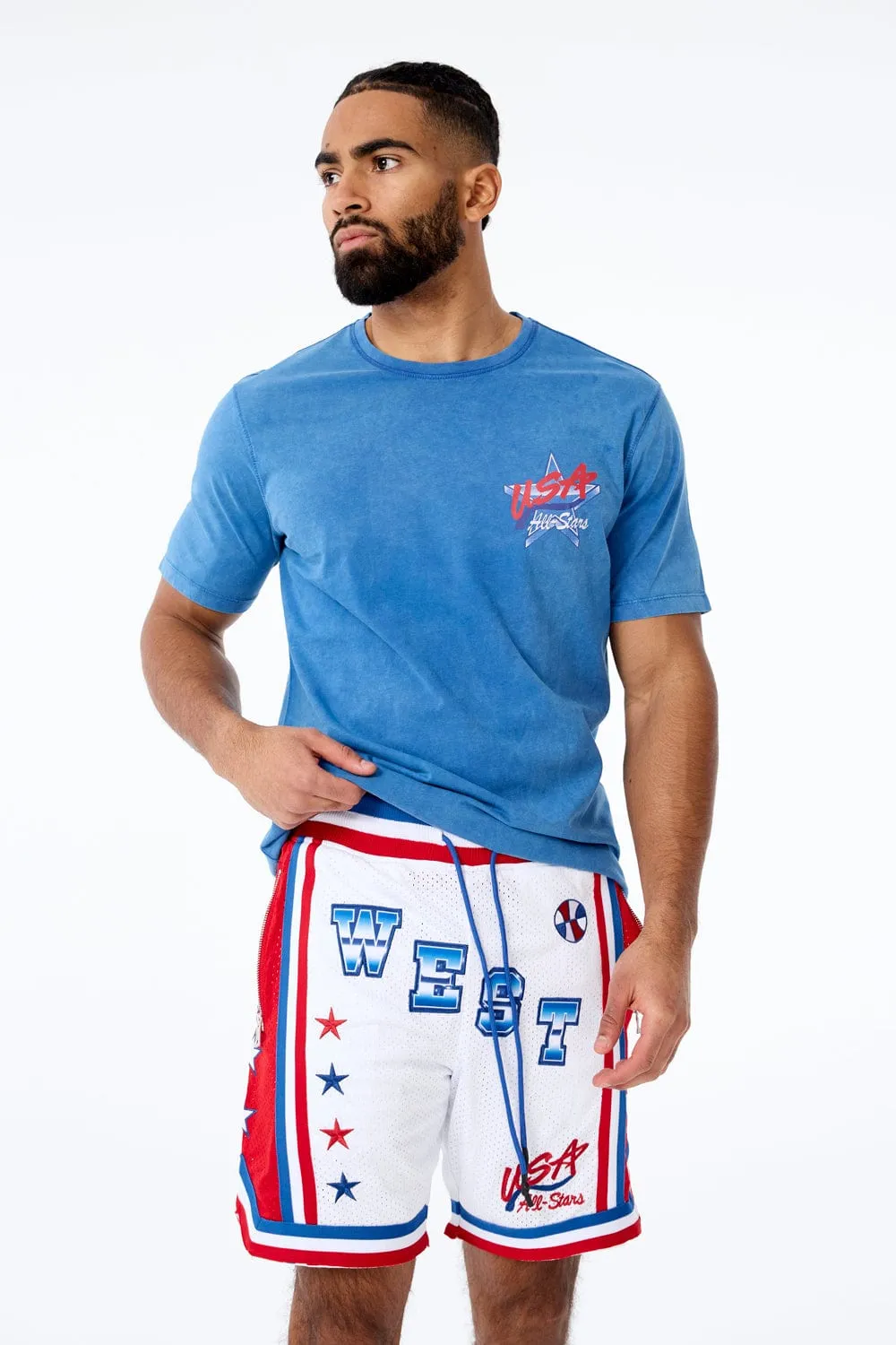 Retro - All Star Basketball Shorts (Wild West)