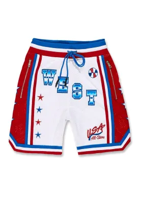 Retro - All Star Basketball Shorts (Wild West)