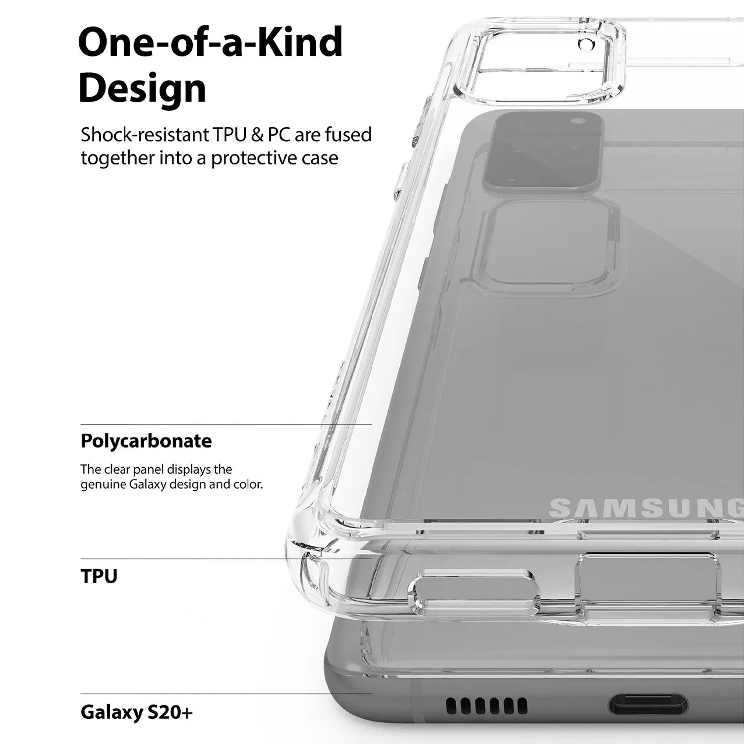 Ringke Samsung Galaxy S20 Plus Case Fusion