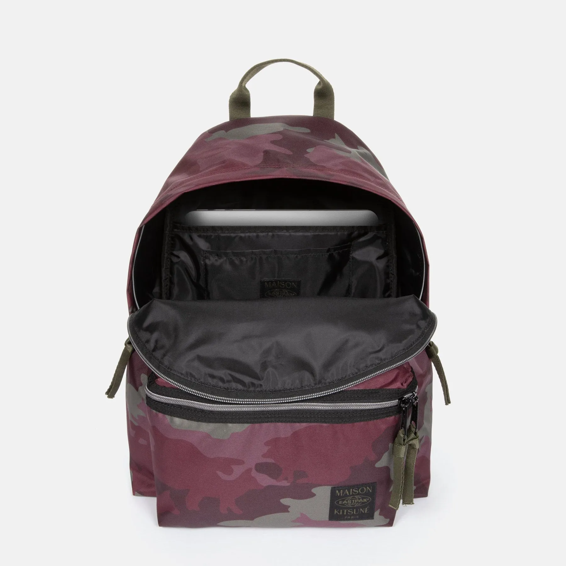 SAC EASTPAK x MAISON KITSUNE PADDED  MERLOT