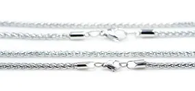 Stainless Steel Fox Tail Chains with Lobster Clasp