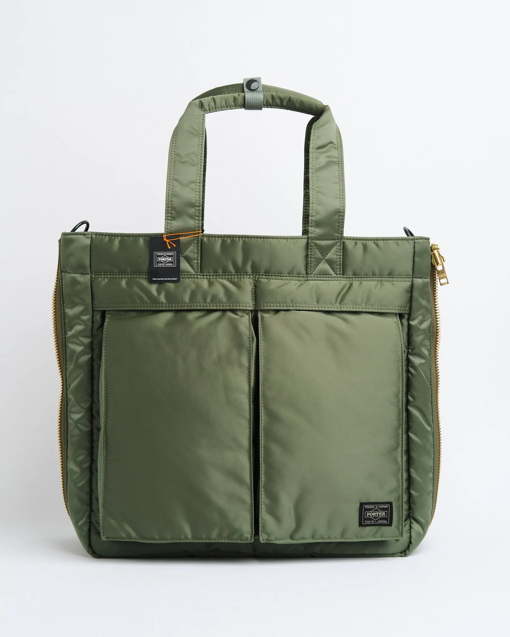 Tanker 2Way Tote Bag Sage Green