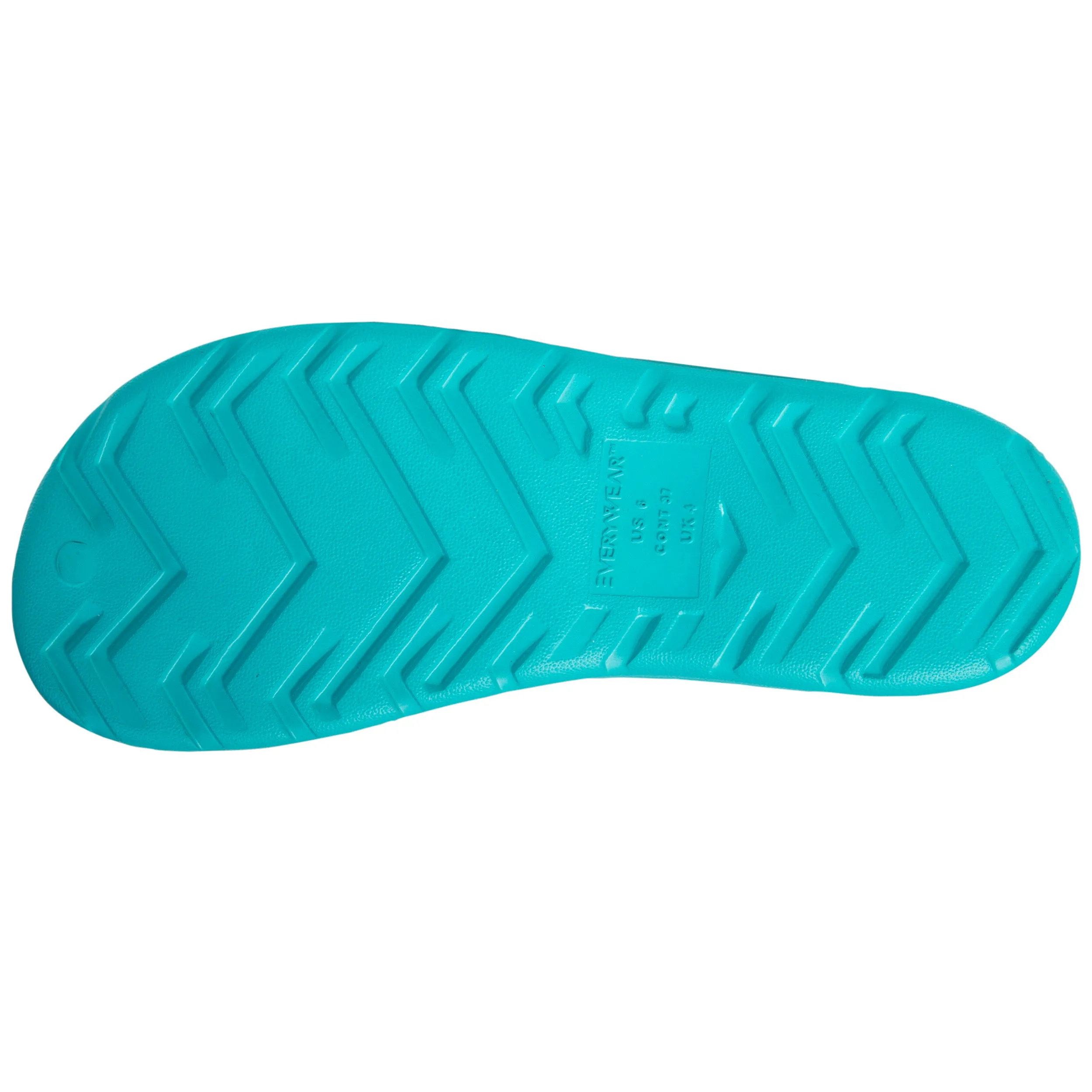 Tongs Femme Confort Turquoise