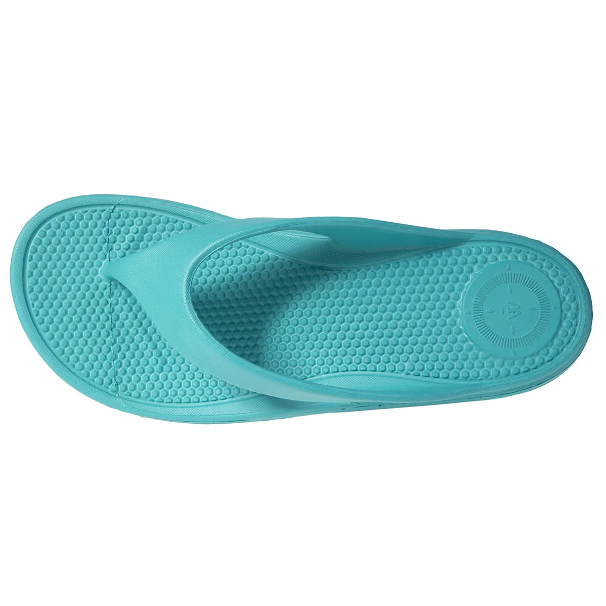 Tongs Femme Confort Turquoise