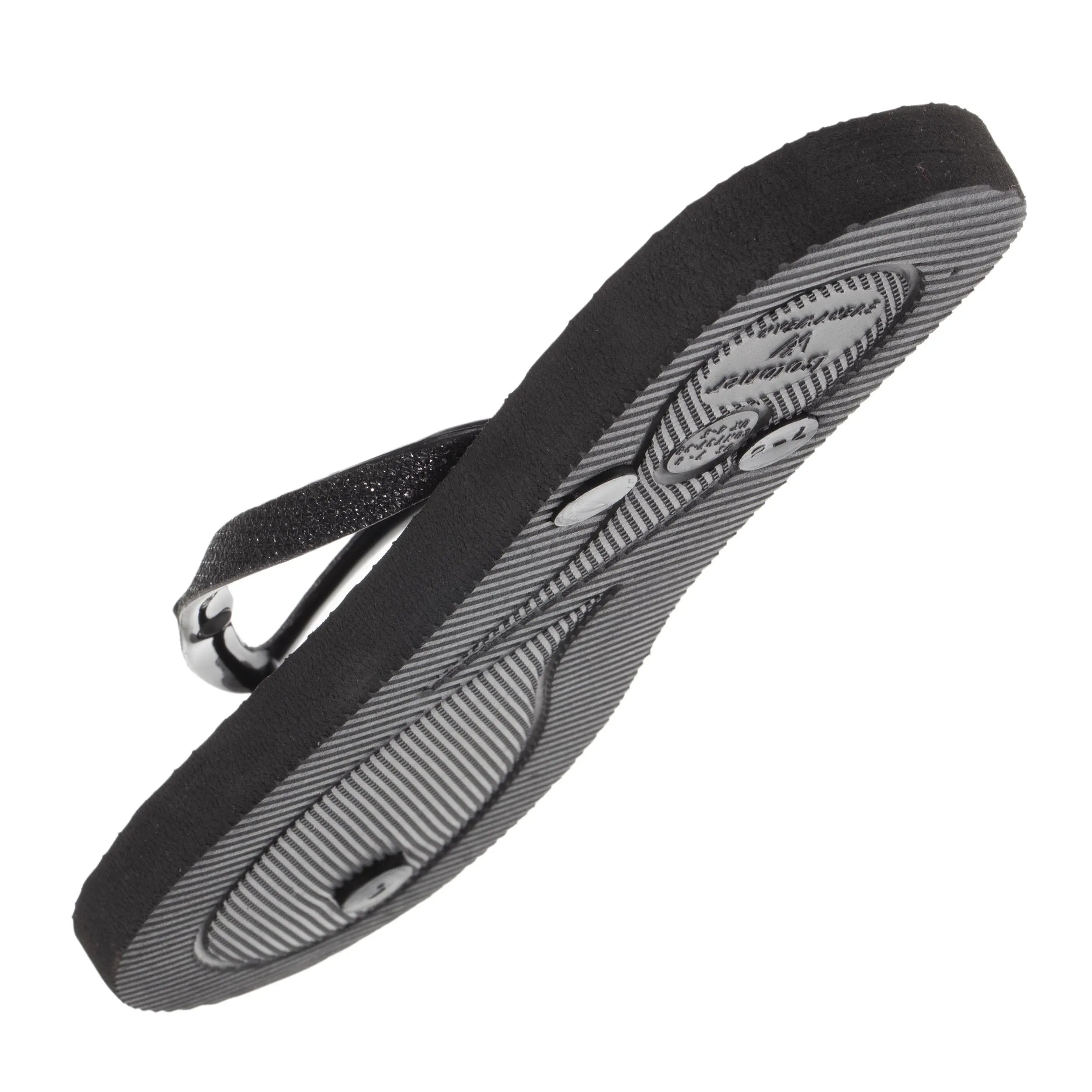 Tongs Femme imprimé Léopard Gris