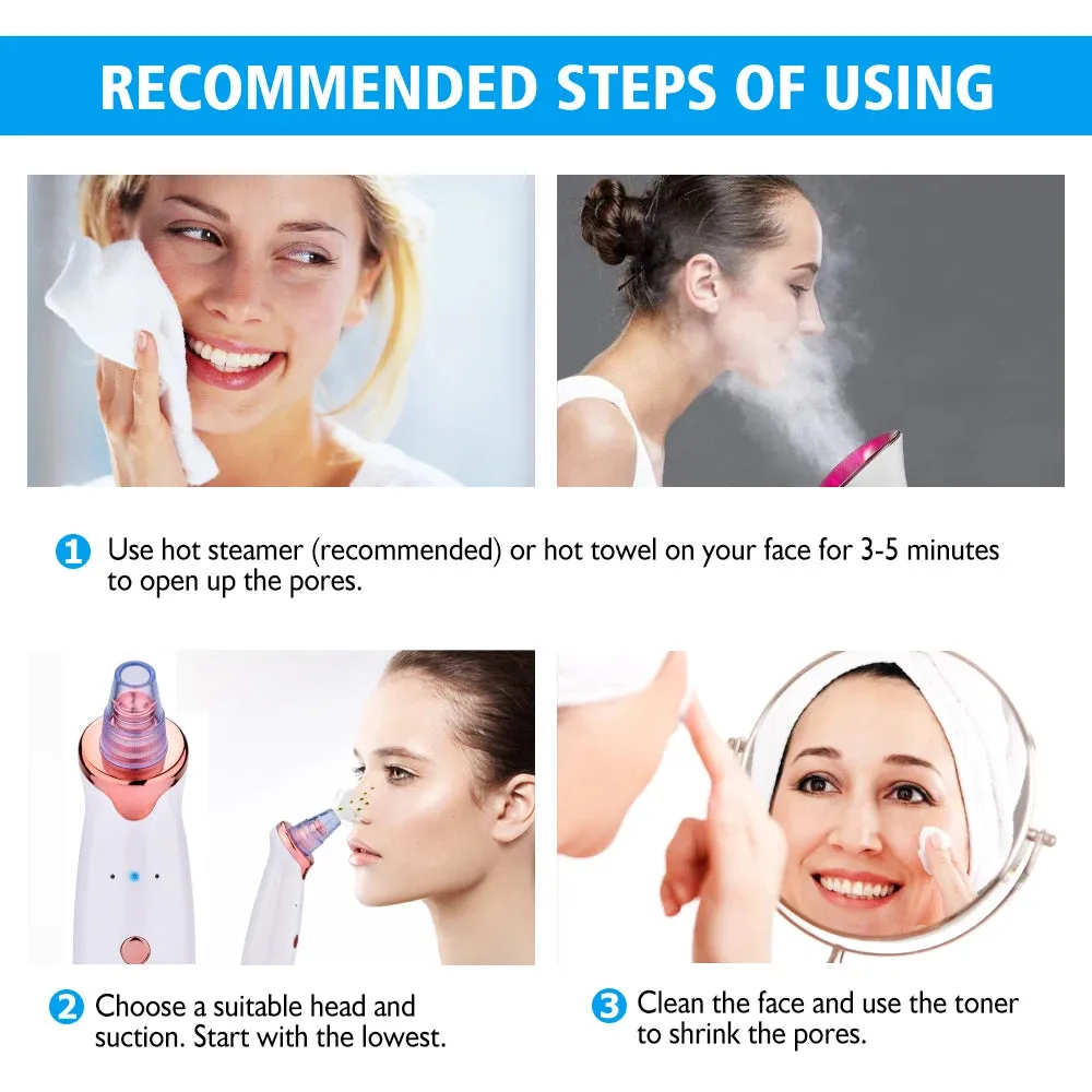 Vacuum Blackhead Remover Pore Cleaner