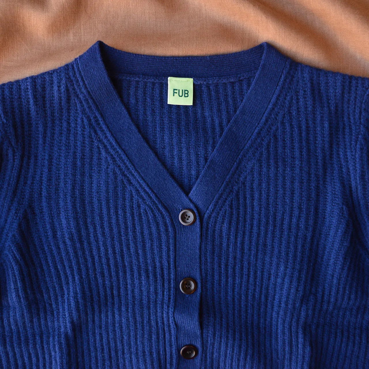 Women's Lambswool Cardigan - Royal Blue (Teens-Womens S)  *Last One!