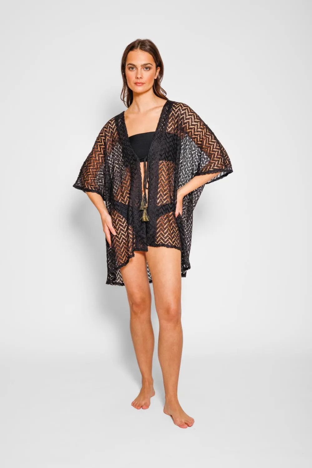 Zuma Crochet Beach Kimono